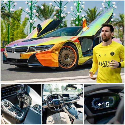 “The Unmatched BMW I8 Supercar in Lionel Messi’s Garage: A Game-Changer for the Auto Industry”