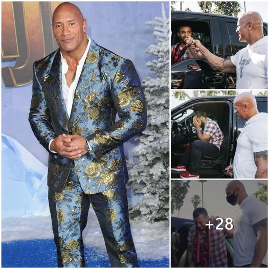 “The Rock’s Heartwarming Gesture: Fulfilling a Fan’s Dream with a Ford F150”
