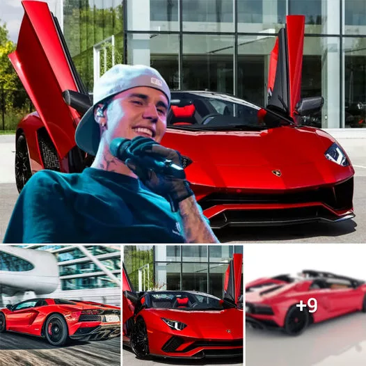 “Revving Up: Justin Bieber’s Latest Wheels – A Brand New Lamborghini Aventador S in Eye-catching Colors”