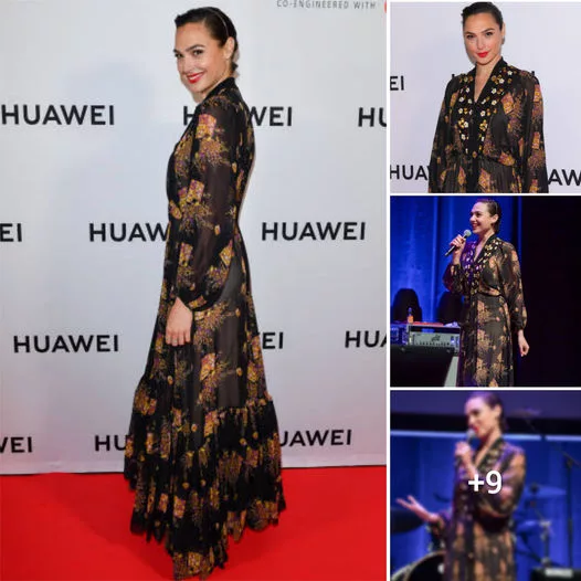 Innovative Glamour: Gal Gadot Shines at the Unveiling of Huawei’s P30 Series